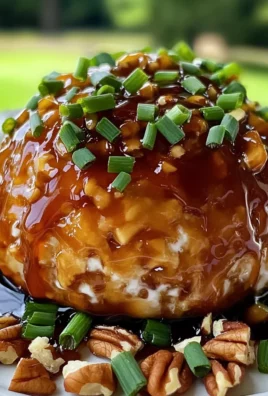 Sweet and Spicy Pepper Jelly Cheeseball