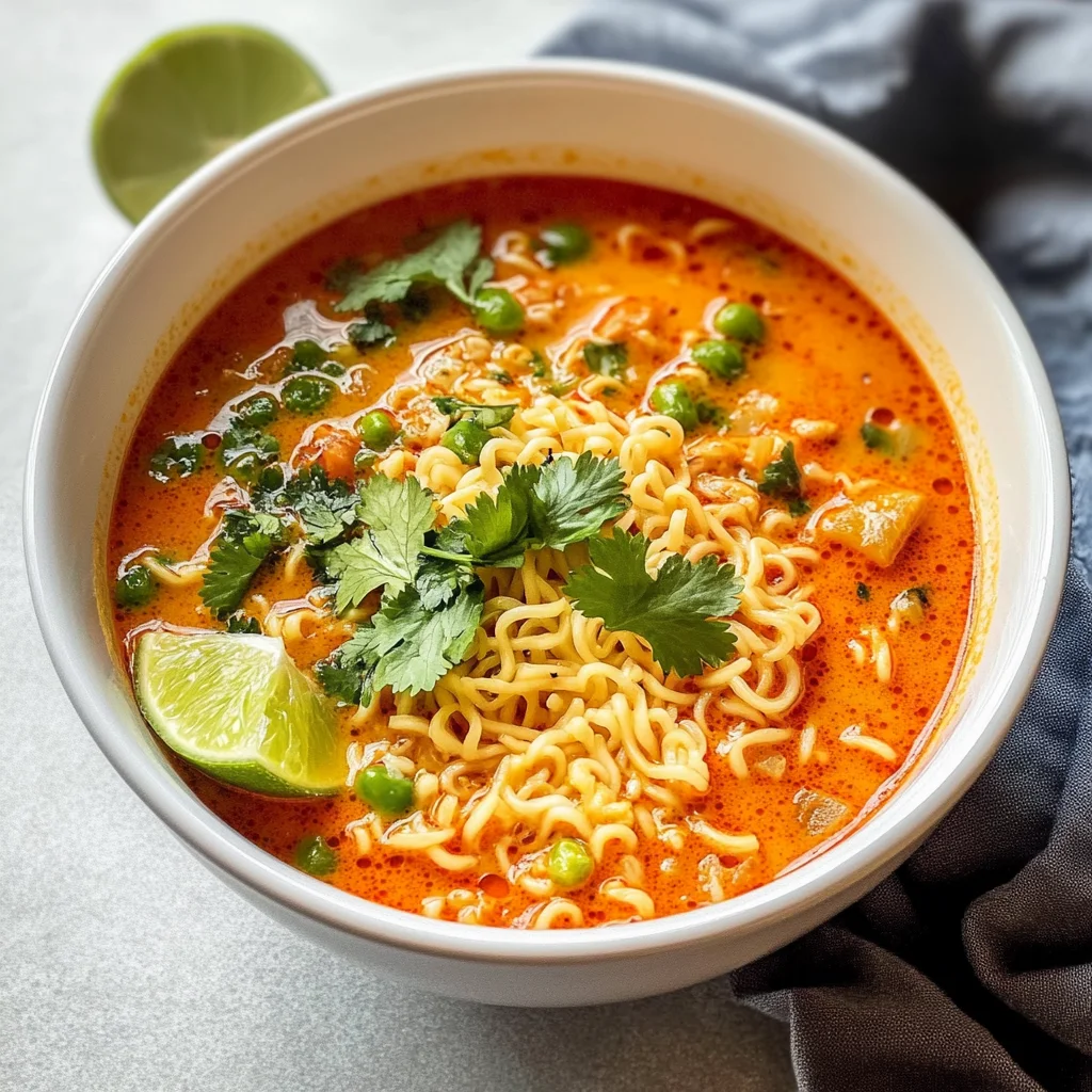 Thai Red Curry Soup