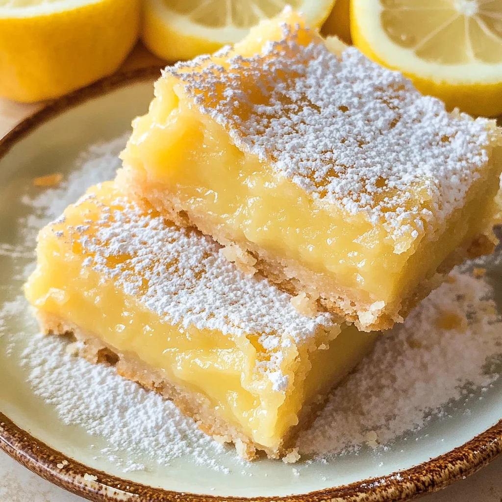 The Best Clasic Lemon Bars