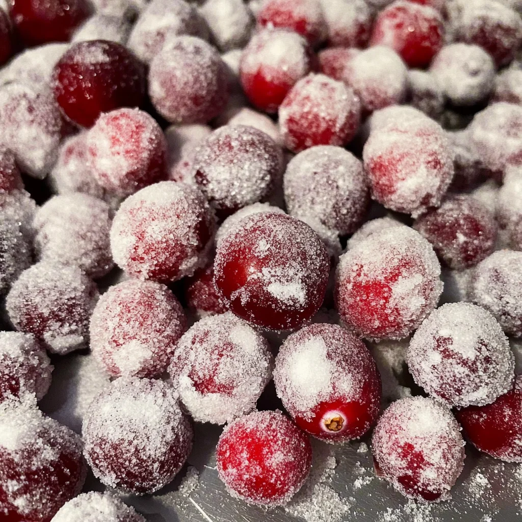 TikTok Viral Candied Cranberries