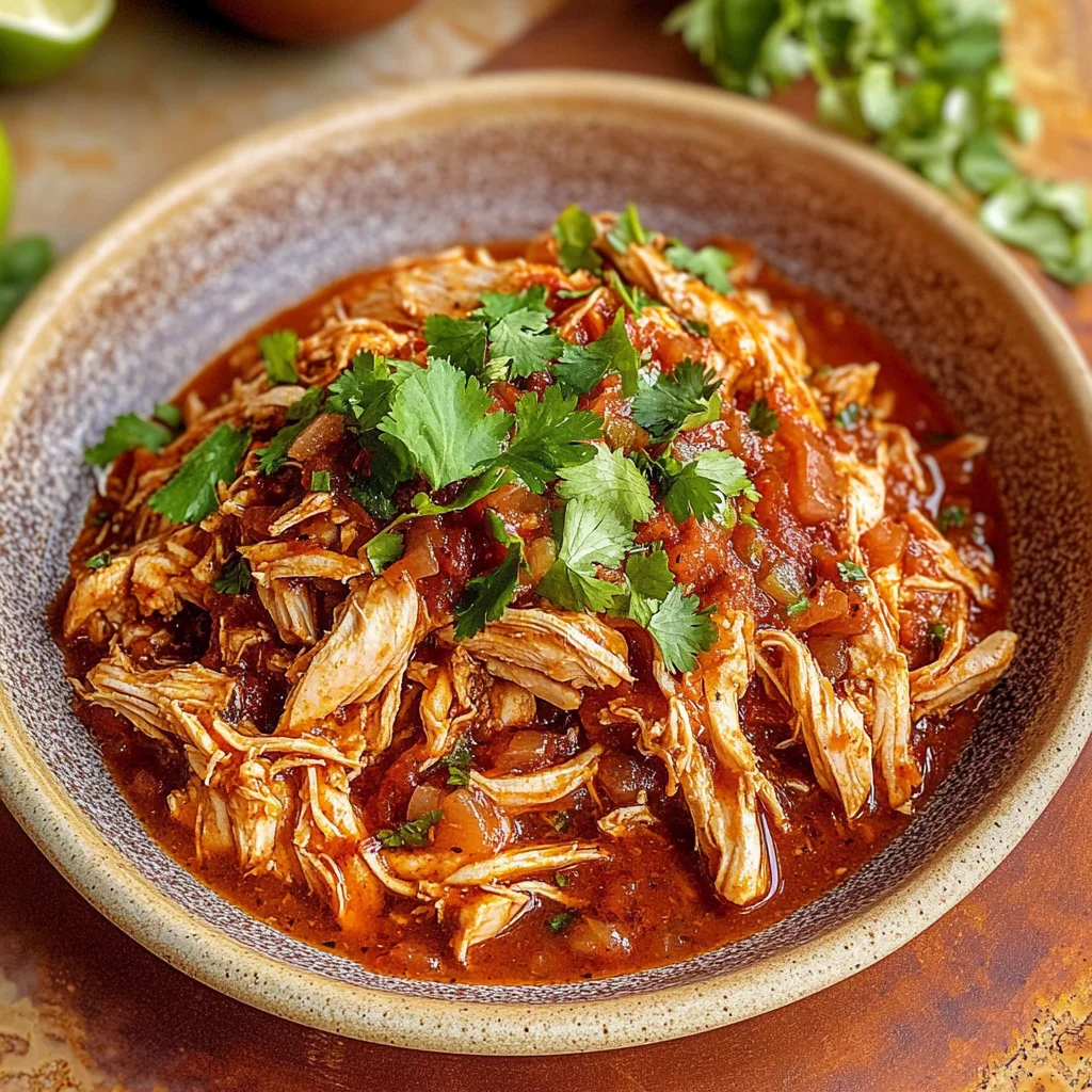 Tinga de Pollo (Chicken Tinga)