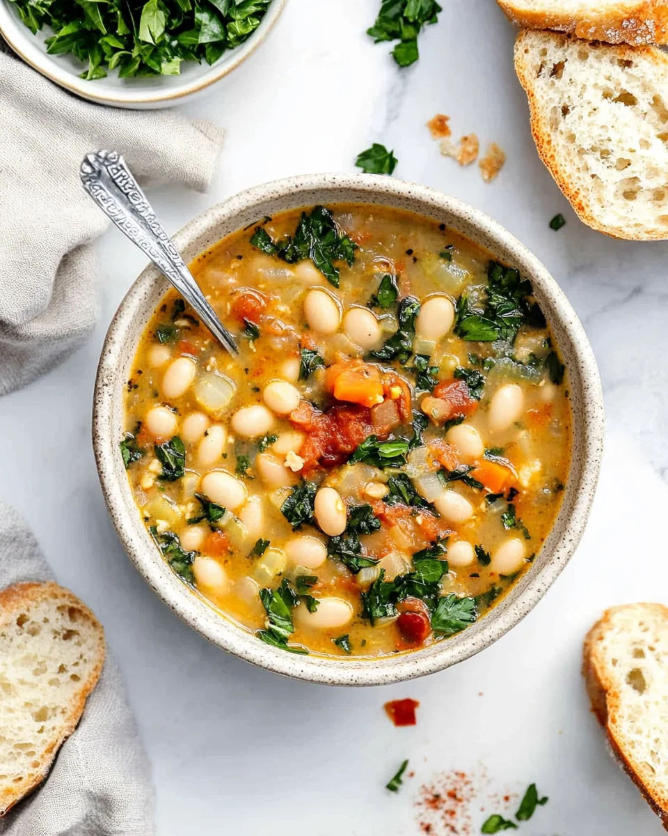 Tuscan White Bean Soup