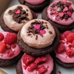 Valentine Ganache Cookies