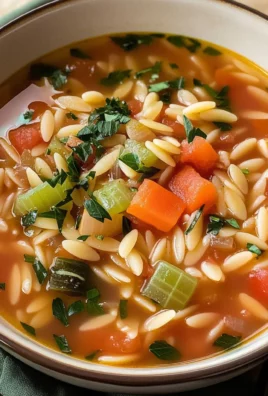 Vegetable Orzo Soup