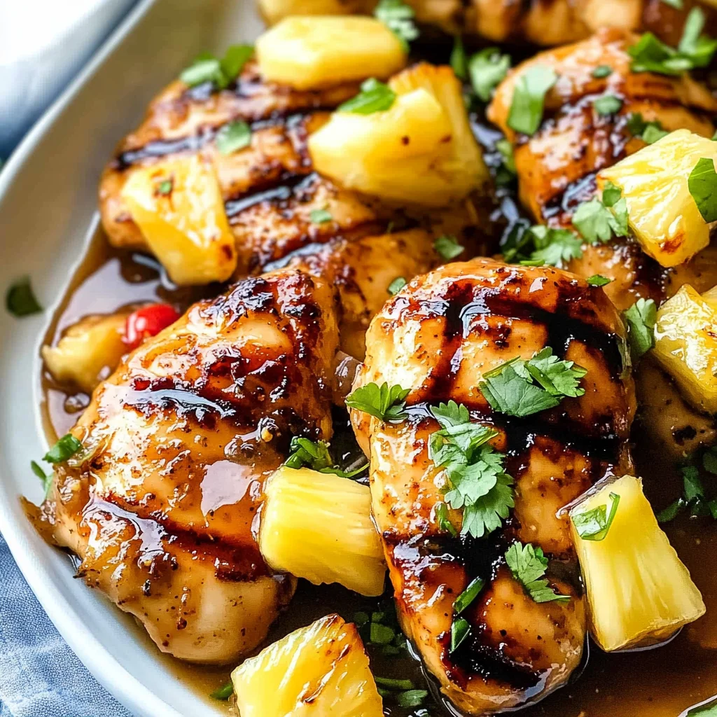 brown sugar pineapple chicken