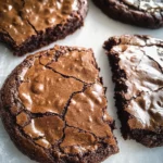 20 Minute Fudgy Chocolate Brownie Cookies