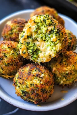 Baked Broccoli Cheese Balls