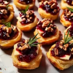 Baked Cranberry Brie Bites