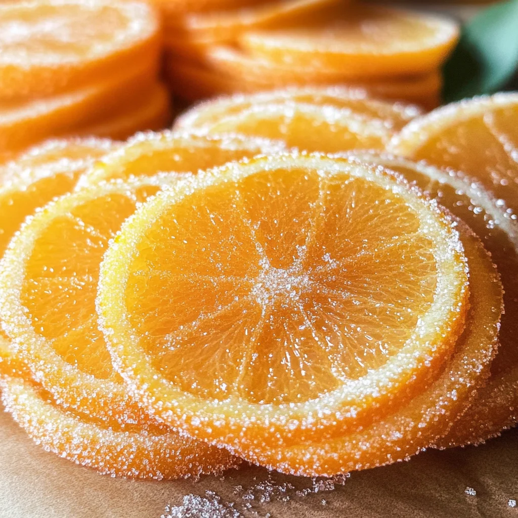 Candied Orange Slices