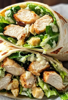 Chicken Caesar Wraps