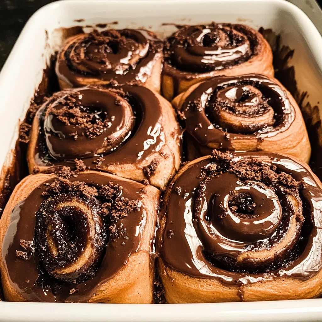 Chocolate Cinnamon Rolls