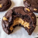 Chocolate Peanut Butter Filled Cookies