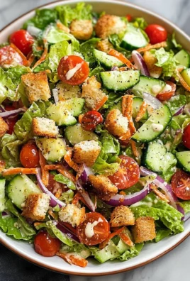 Classic House Salad - Quick and Easy