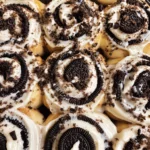 Cookies and Cream Cinnamon Rolls