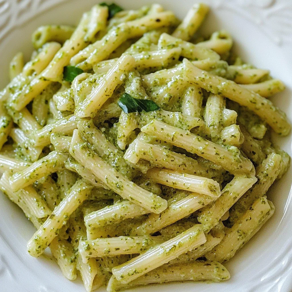 Creamy Pesto Pasta Recipe