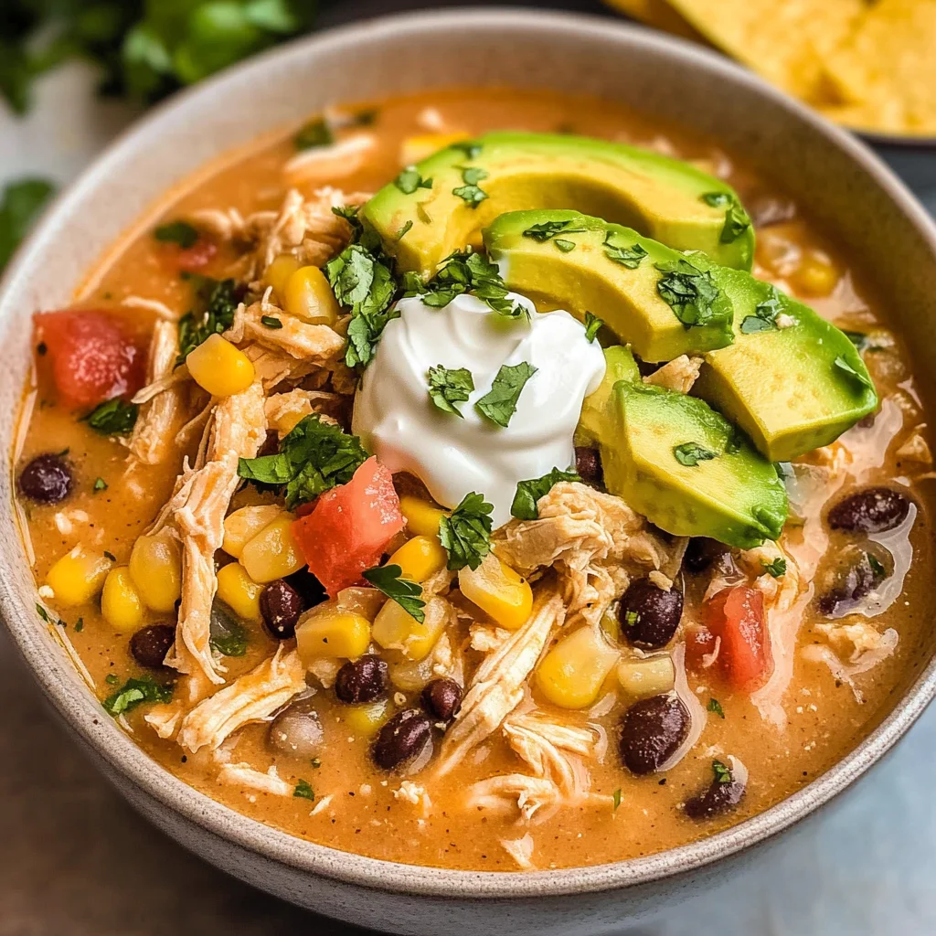 Crockpot White Chicken Chili