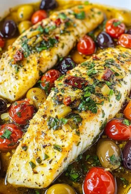 Easy Mediterranean Baked fish