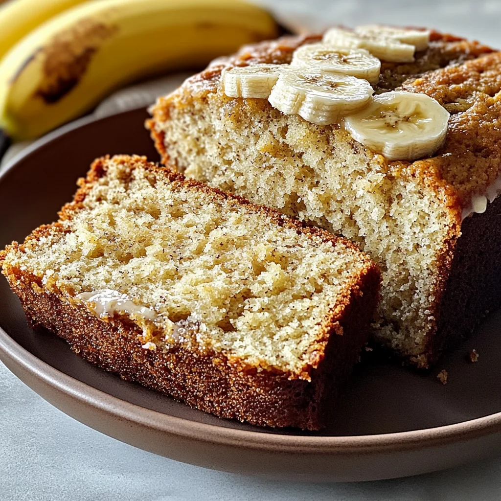 Easy Moist Banana Bread