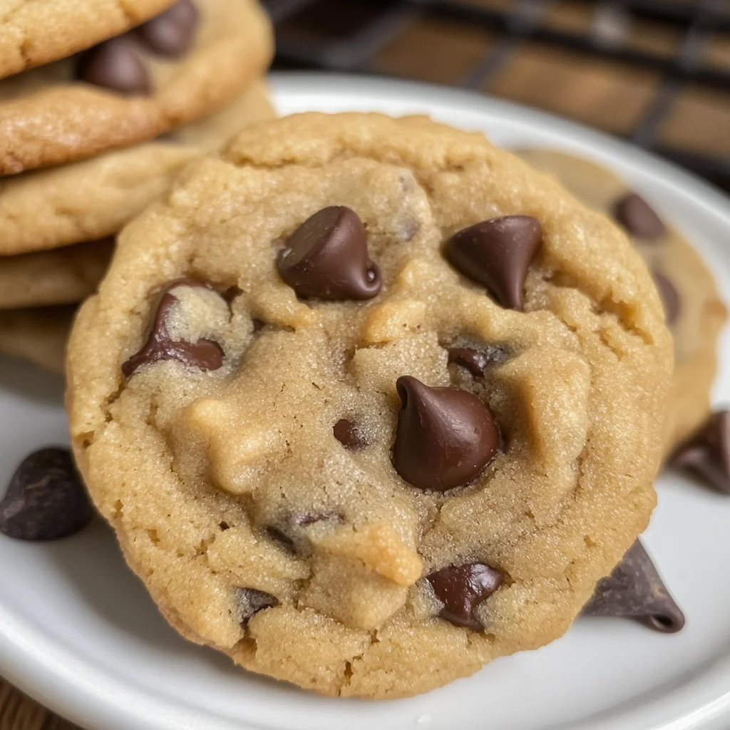 Easy Peanut Butter Chocolate Chip Cookies Recipe