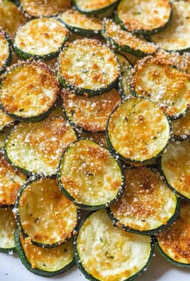 Garlic Parmesan Air Fryer Zucchini Chips