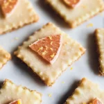 Grapefruit Shortbread Cookies