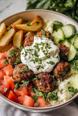 Greek Meatball Bowl Recipe