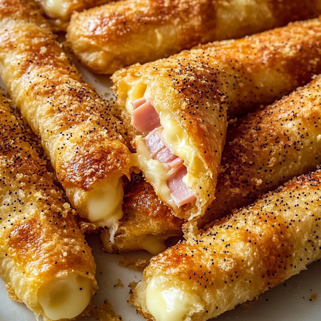 Ham and Cheese Sticks