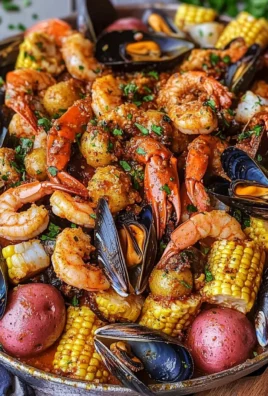Homemade Cajun Seafood Boil Recipe with Spicy Garlic Butter