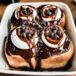 Hot Chocolate Cinnamon Rolls