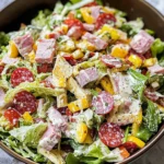Italian Grinder Salad (Chopped Sub Salad)