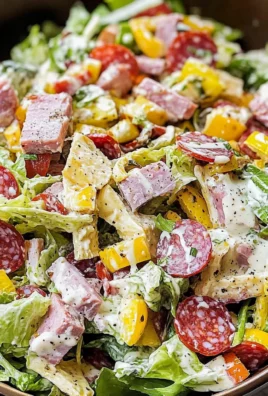 Italian Grinder Salad (Chopped Sub Salad)