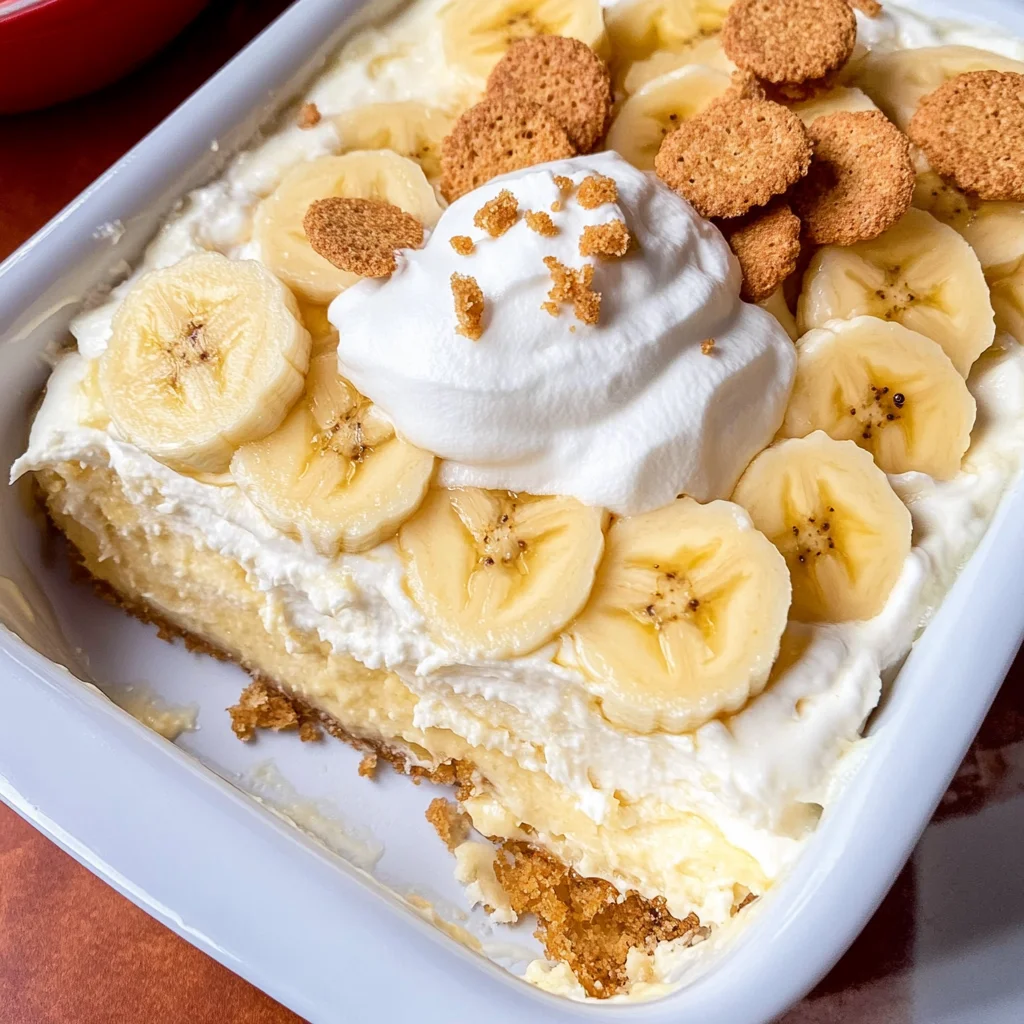Layered Banana Pudding