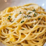 Meyer Lemon-Thyme Spaghetti Recipe