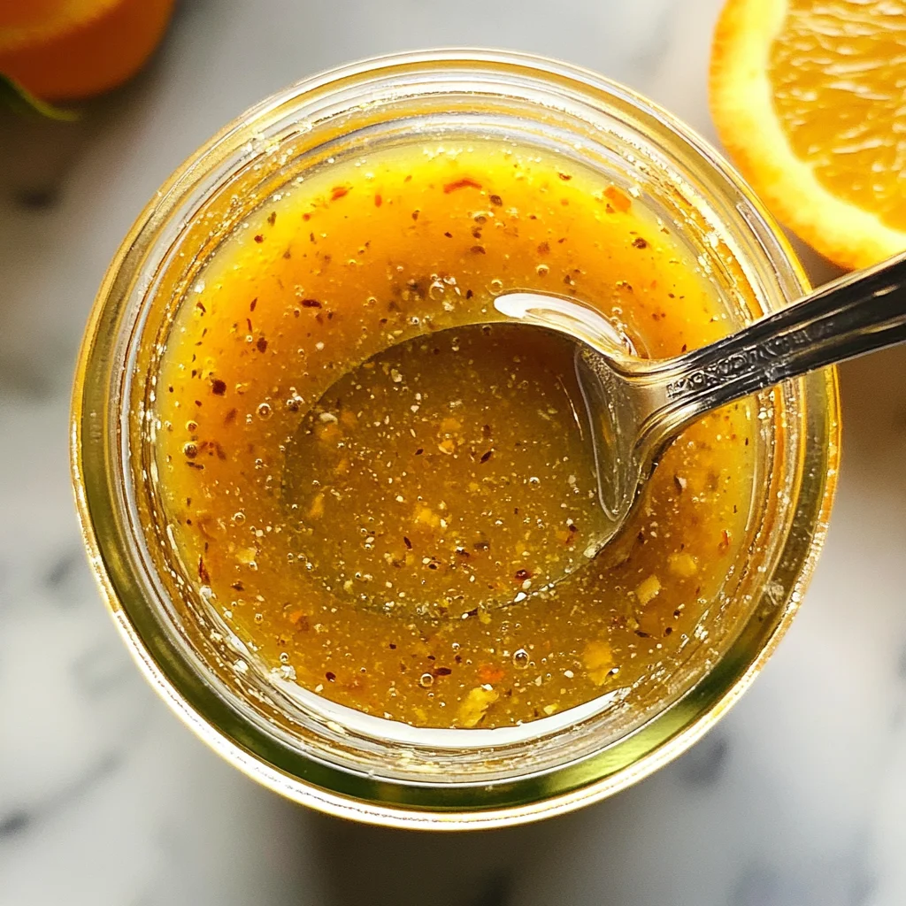 Orange Vinaigrette