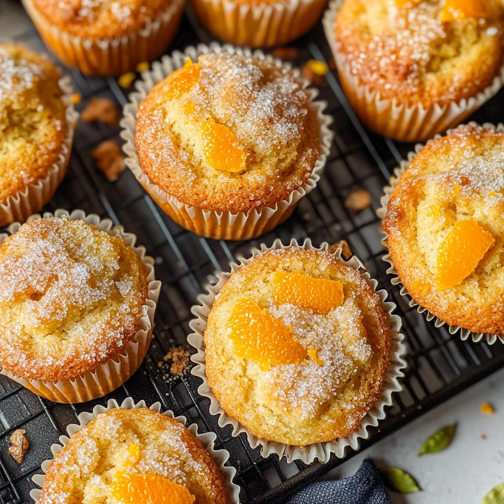 Orange and Cardamom Muffins
