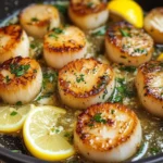 Seared Scallops with Garlic Butter