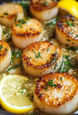 Seared Scallops with Garlic Butter