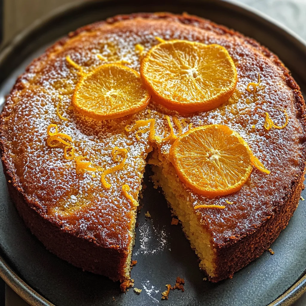 Sicilian Whole Orange Cake