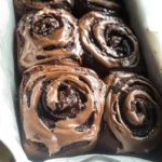 Small Batch MOLTEN Double Chocolate Cinnamon Rolls - Vegan!
