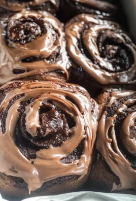 Small Batch MOLTEN Double Chocolate Cinnamon Rolls - Vegan!