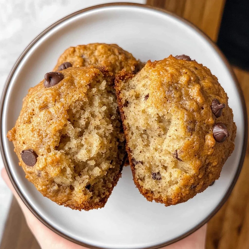 Soft & Fluffy Banana Muffins