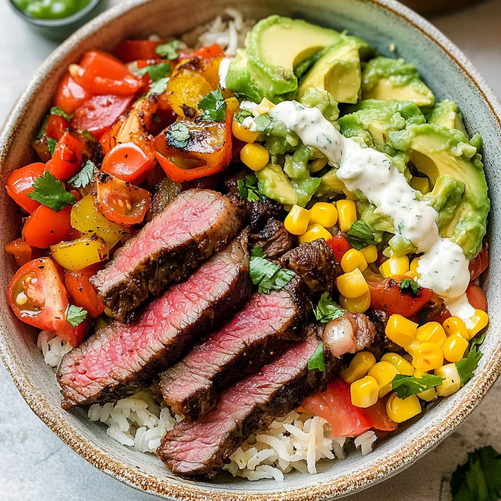 Steak Fajita Bowl Recipe