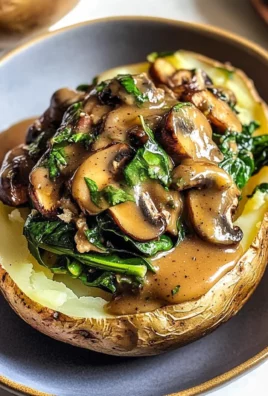 The Ultimate Stuffed Baked Potatoes with Mushrooms
