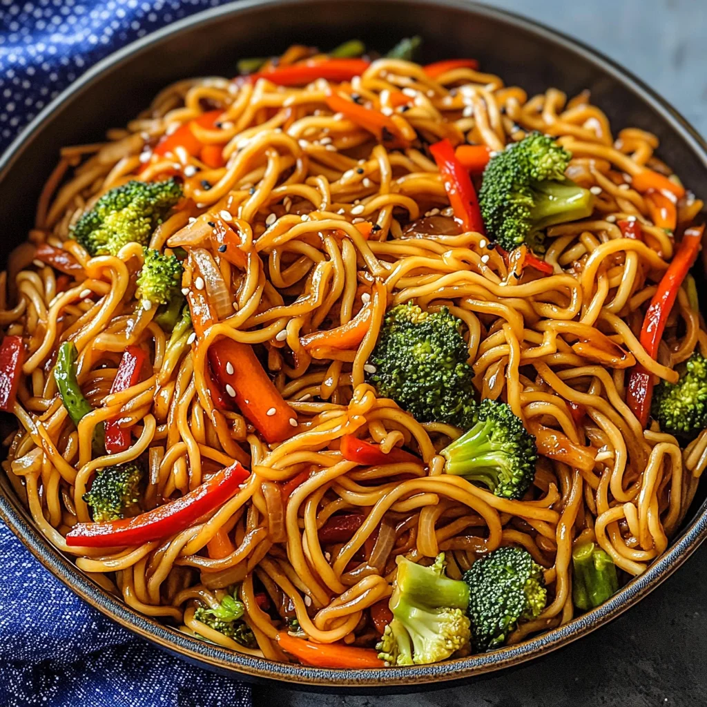 Veggie Lo Mein (Under 30 Minutes)