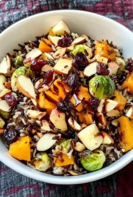 Wild Rice Harvest Bowls with Fig Balsamic Vinaigrette