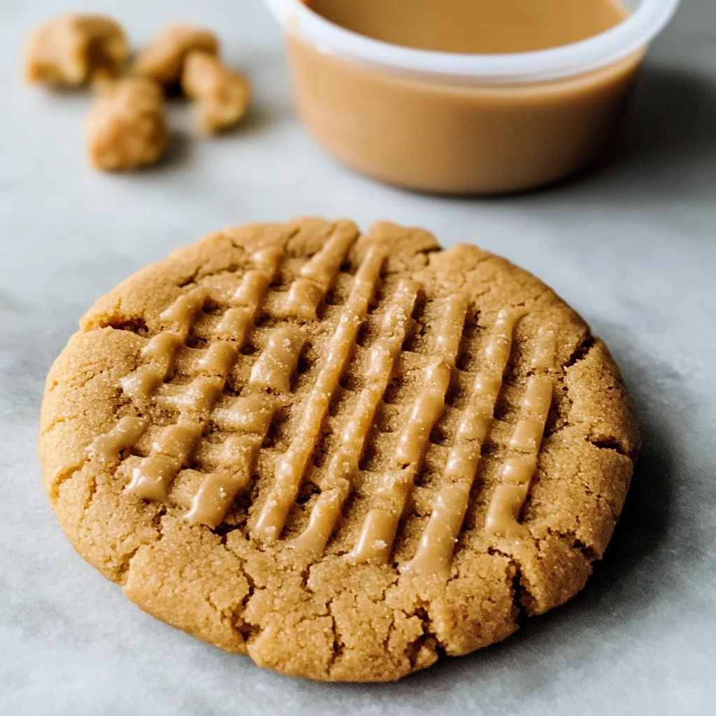 3 Ingredient Peanut Butter Cookies
