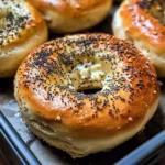 Air Fryer Protein Bagels