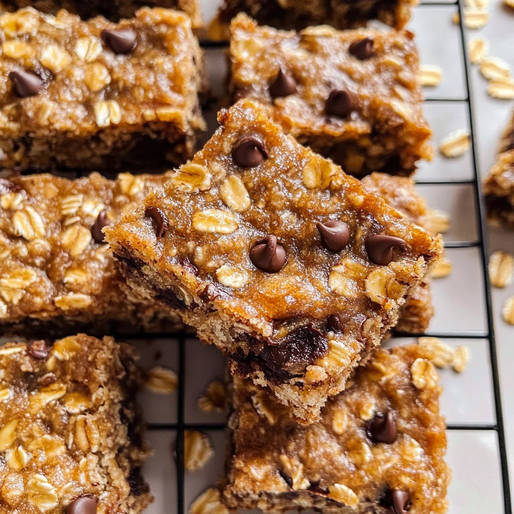 Banana Oatmeal Bars