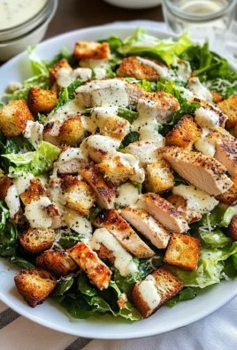 Best Chicken Caesar Salad with Homemade Croutons