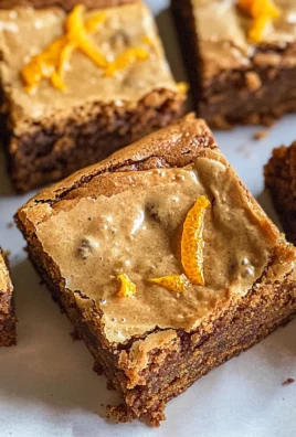 Blonde Orange Brownies